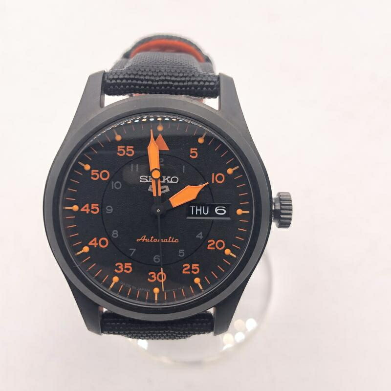 【中古】SEIKO 自動巻腕時計 5スポーツ フィールド ストリート スタイル SBSA143 ブラック オレンジ セイコー[17][240017757383] 楽天市場】【中古】SEIKO 自動巻腕時計 5スポーツ フィールド