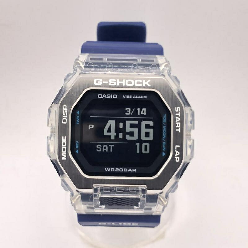 【中古】G-SHOCK GBX-100S-1JF シルバー/クリアカラー ジーショック[17] 10,733円