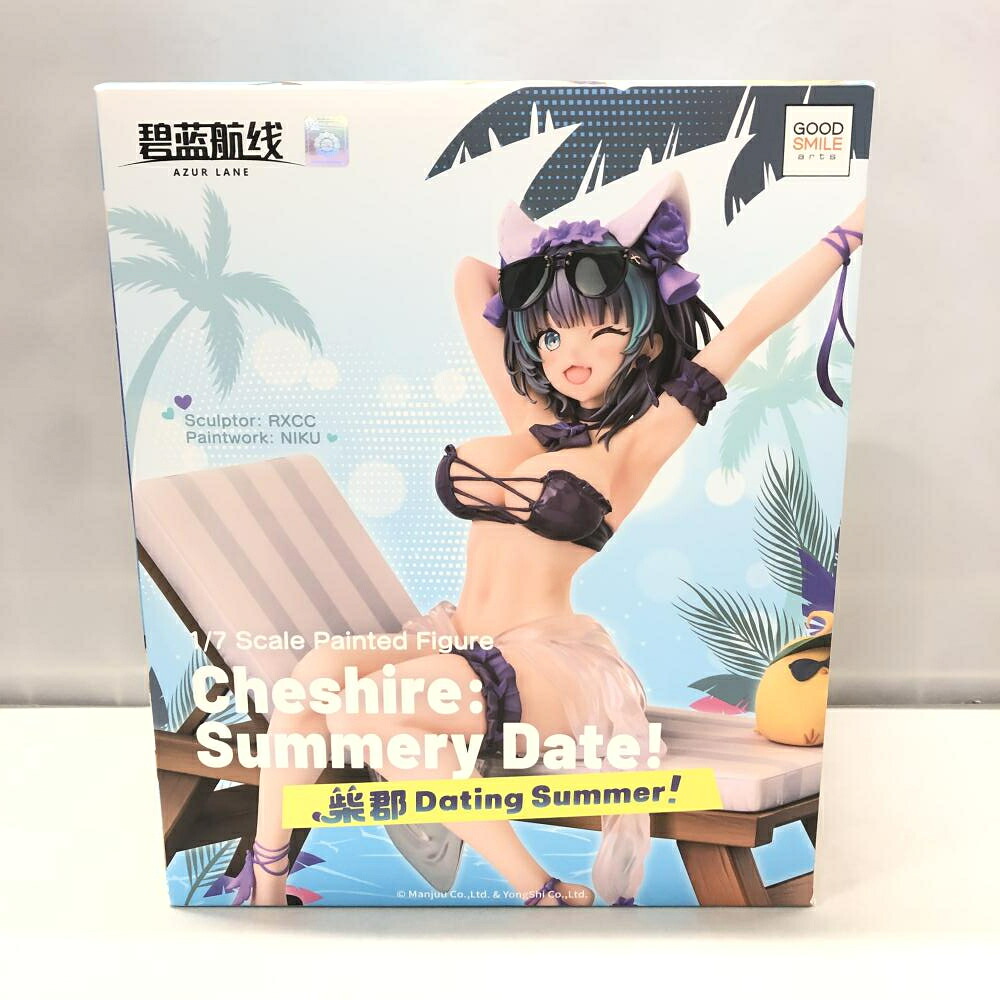 【中古】グッドスマイルアーツ上海 チェシャー デーティングサマー! 1/7 アズールレーン[15]
