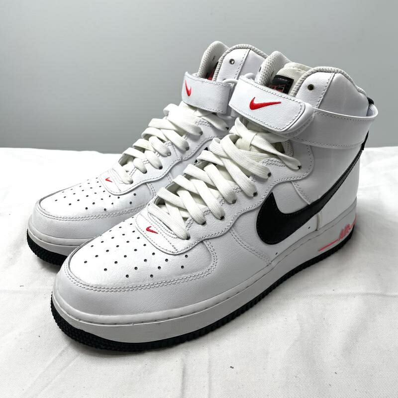 【中古】Nike Air Force 1 High \"Electric\"" 27糎 FD0730-100 白いこと 黒いこと スニーカー ナイキ 空軍1[17]"