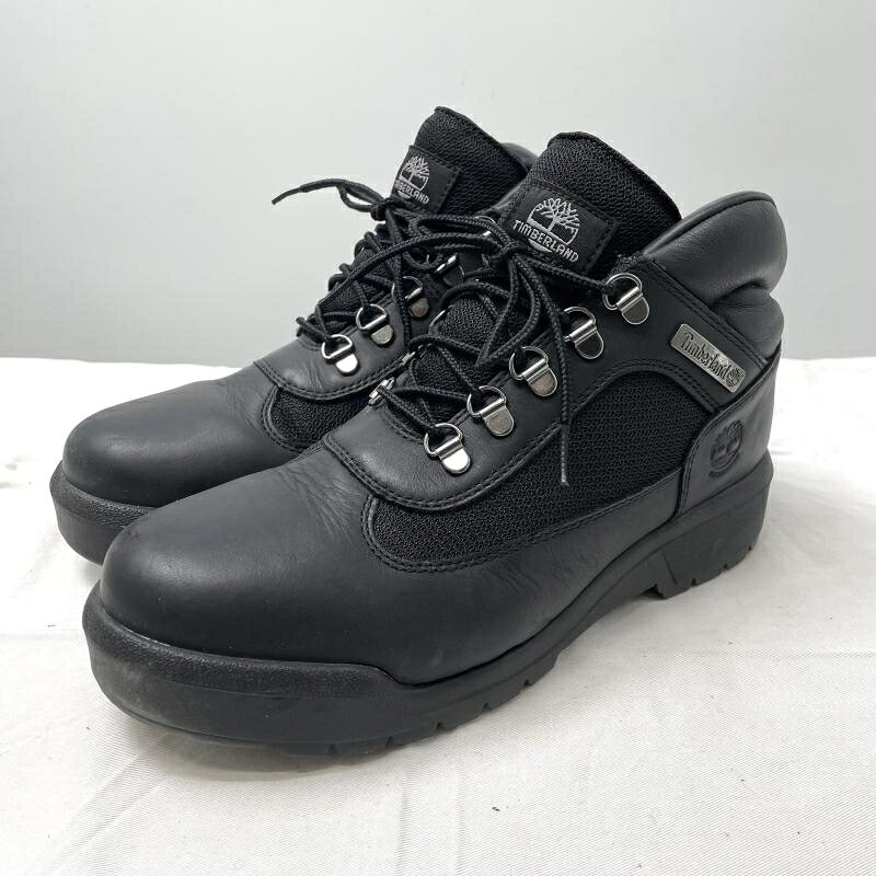 【中古】Timberland Waterproof Field Boot 黒いこと 26.5糎 ブーツ ティンバーランド [17]