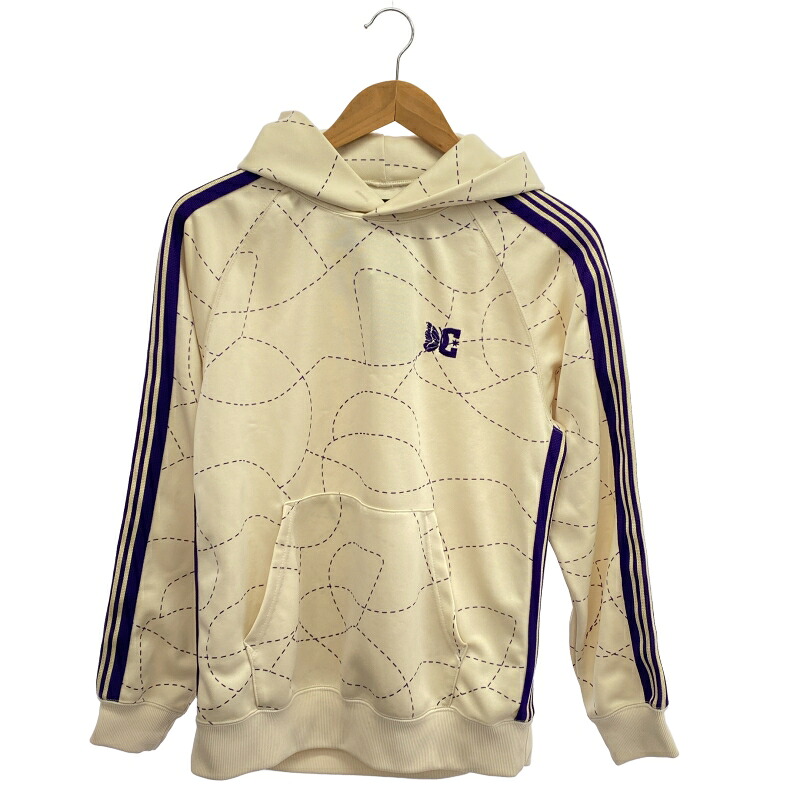 【中古】NEEDLES x DC TRACK HOODY S アイボリー ニードルス×ディーシー[92]