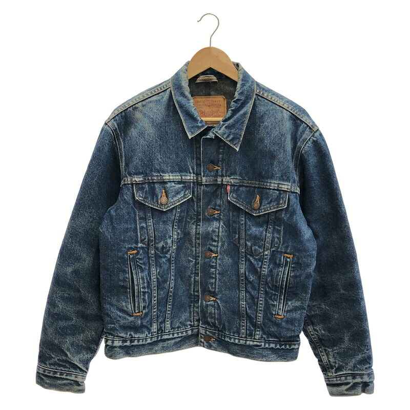 【中古】90s　LEVI'S　3rdデニムジャケット　ブランケットライナー　裏ボタン527　70506-0316　USA製　サイズ38　リーバイス[17] 13,597円