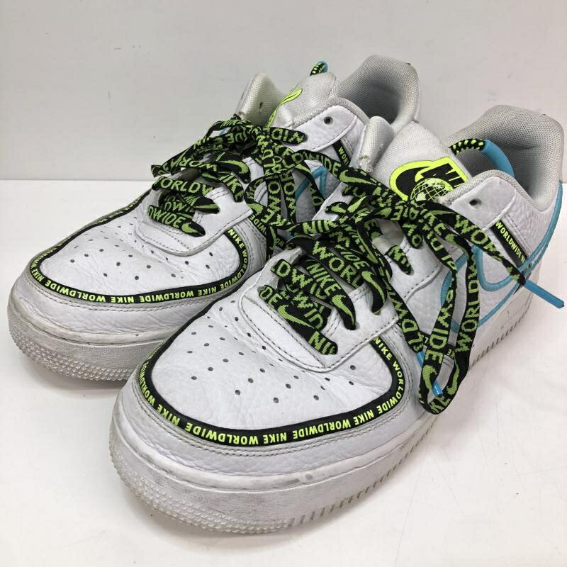 【中古】Nike Air Force 1 Low \u002707 PRM \"Worldwide\"" 大きさ27.5糎[66]"