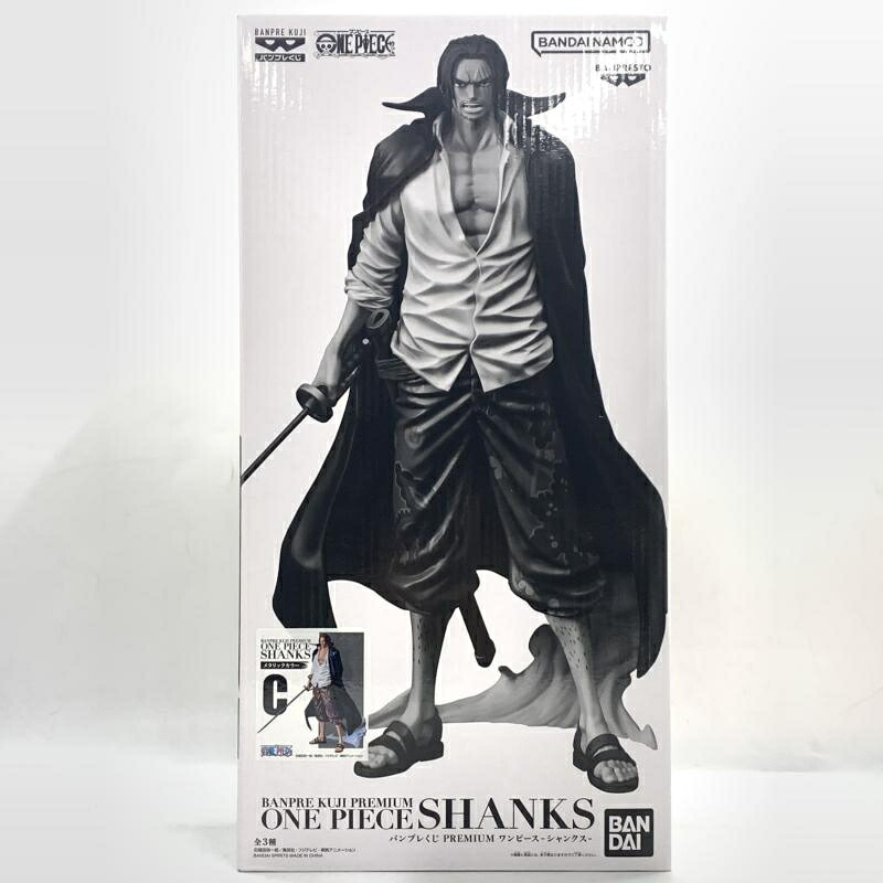 【中古】バンプレくじ PREMIUM ワンピース シャンクス メタリックカラー[10]