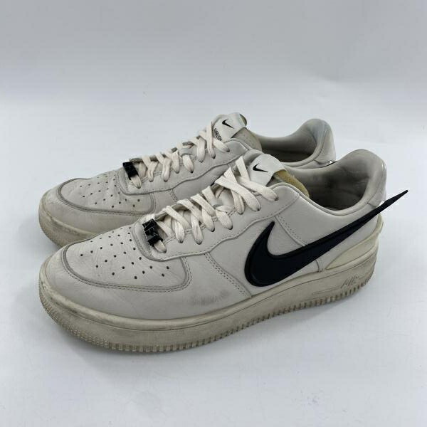 【中古】NIKE × AMBUSH AIR FORCE 1 Low Phantom スニーカー 28cm DV3464-002 ホワイト ブラック ナイキ アンブッシュ[10]
