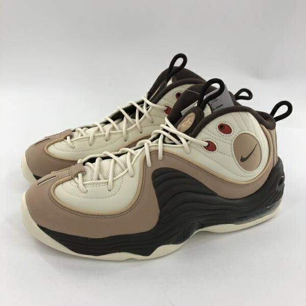 【中古】NIKE Air Penny 2 Sesame and Coconut Milk スニーカー 27.5糎 FB8885-100 象牙色 ベージュ 赤銅色 ナイキ[10]