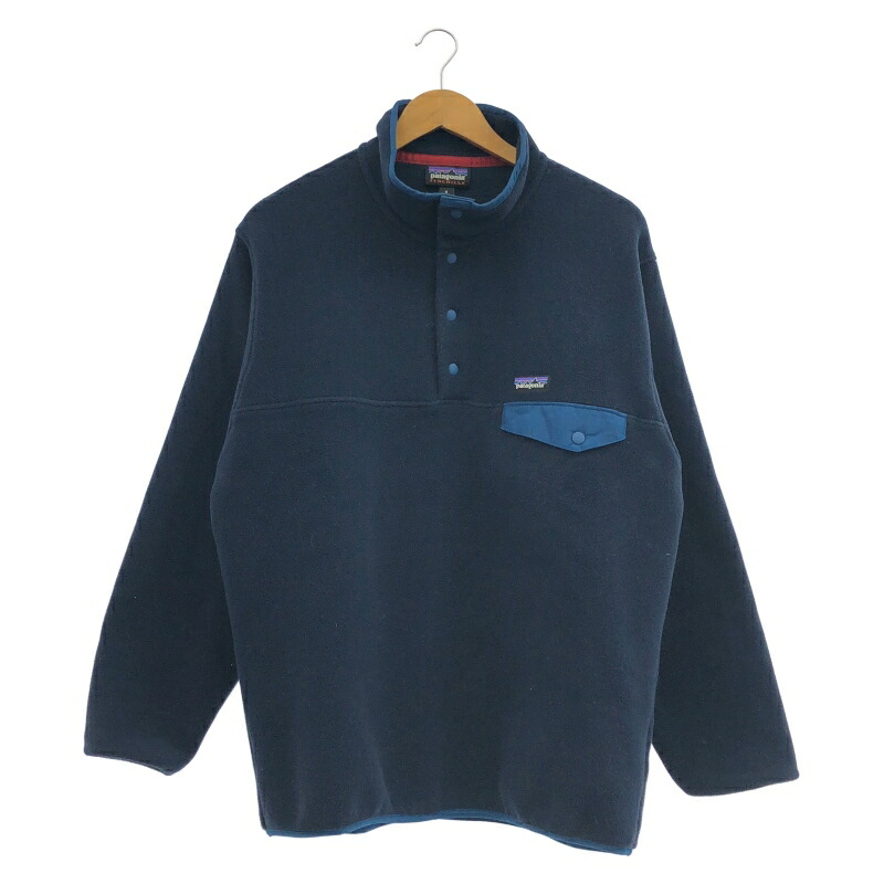 【中古】Patagonia 17AW SYNCHILLA SNAP-T ダークブルー サイズM 25450FA17 パタゴニア [17]