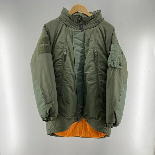 【中古】AVIREX×WILD THINGS 心うれしい上衣 オリーブ S WT21214AX1 アヴィレックス[24]