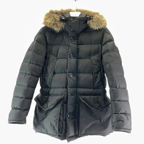 【中古】MONCLER クルーニー ロングダウンジャケット 大きさ0 C20914138025 68352 モンク軌跡[17]
