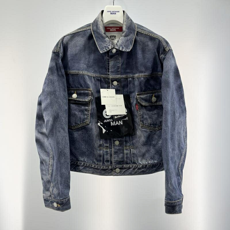 【中古】BerBerJin× eye JUNYA WATANABE MAN× Levi's 25SS 507XX 2nd 転写デニムジャケット サイズM WO-J910-100-1-3 [19]