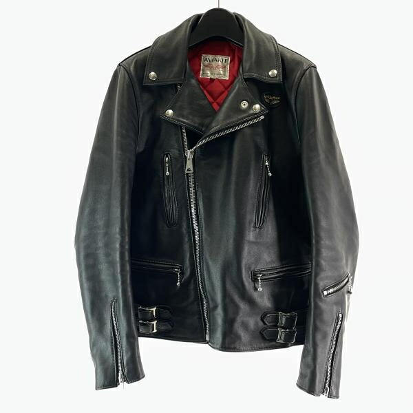 【中古】LEWIS LEATHERS #391 LIGHTNING 大いさ36 黒いこと ルイスなめし革 [17]