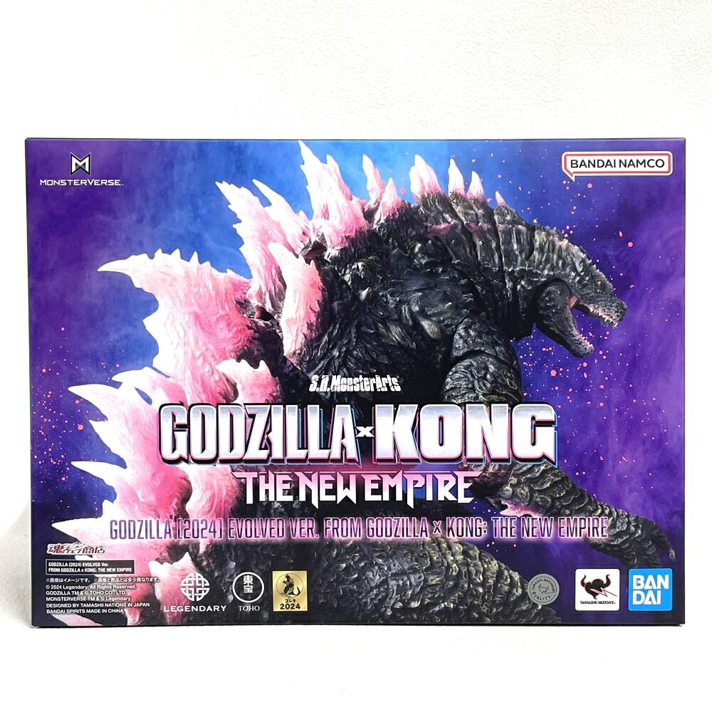 【中古】開封)S.H.MonsterArts GODZILLA (2024) EVOLVED Ver. FROM GODZILLA × KONG: THE NEW EMPIRE[79]