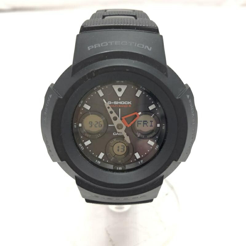 【中古】G-SHOCK 腕時計　ソーラー AWG-M510 黒 箱なし ジーショック [91]