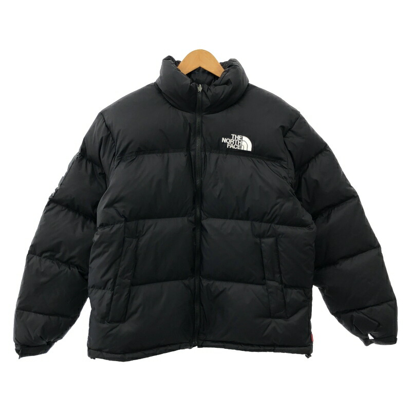 【中古】supreme &times; THE NORTH FACE 24FW Raymond Pettibon Nuptse Jacket サイズL ND524021 黒[91]｜お宝創庫