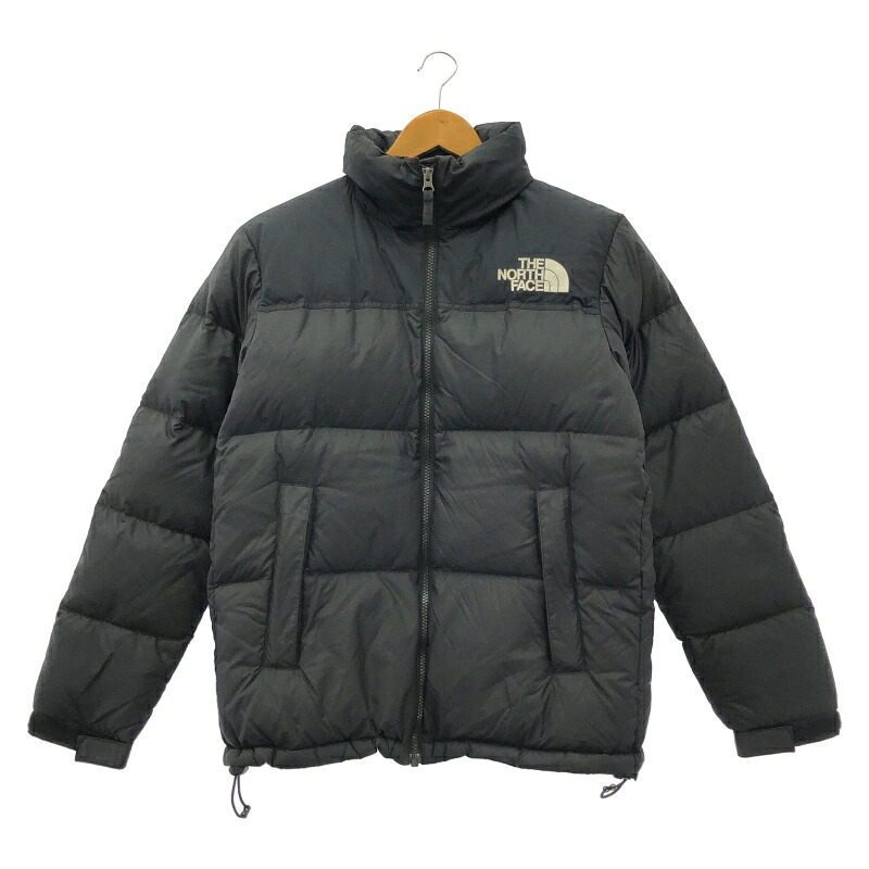 【中古】THE NORTH FACE ヌプシジャケット 大きさS 黒いこと 北の方人間の顔 ND91841[19]
