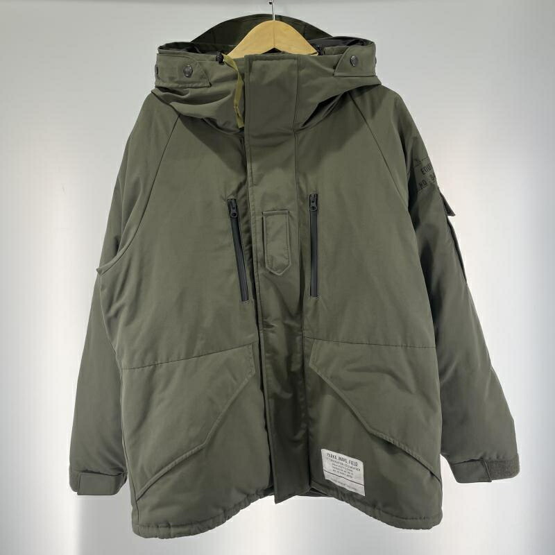 【中古】AVIREX TYPE FCWCS DOWN JACKET カーキ サイズL 783-5253003[19]