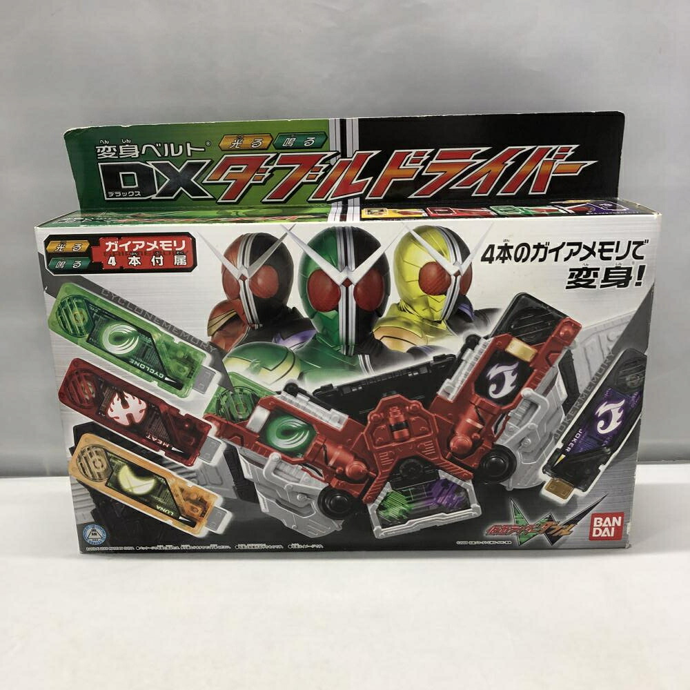 【中古】バンダイ 変身ベルト DXダブルドライバー 仮面ライダーW 箱傷み有り[15]