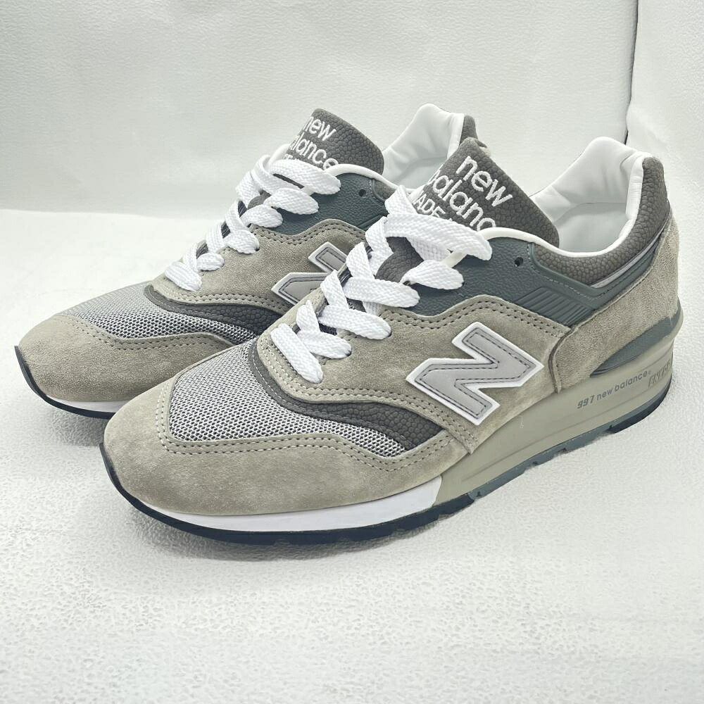 【中古】NEW BALANCE 薄墨色 大いさ25.5糎 U997GY ニュー平衡にする[79]