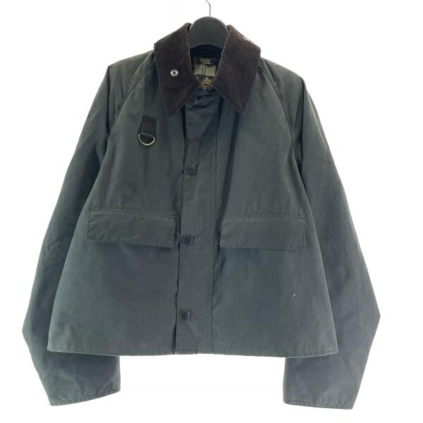 【中古】Barbour 21AW SPEY 2102413 サイズS カーキ バブアー [17]