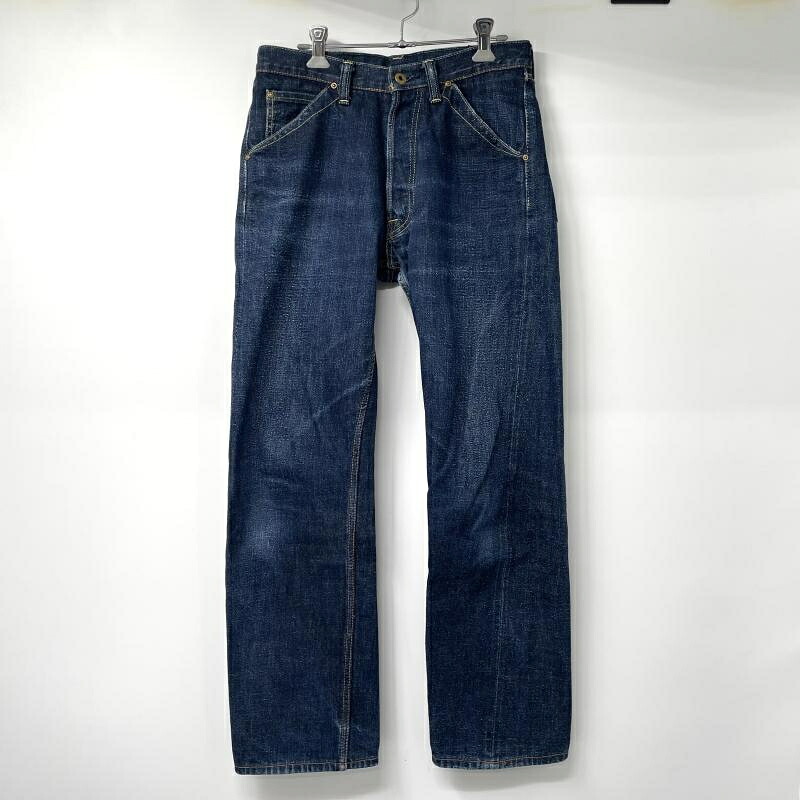 【中古】Trophy Clothing 1605 ボタンフライデニムパンツ W30 インディゴ トロフィークロージング[17]
