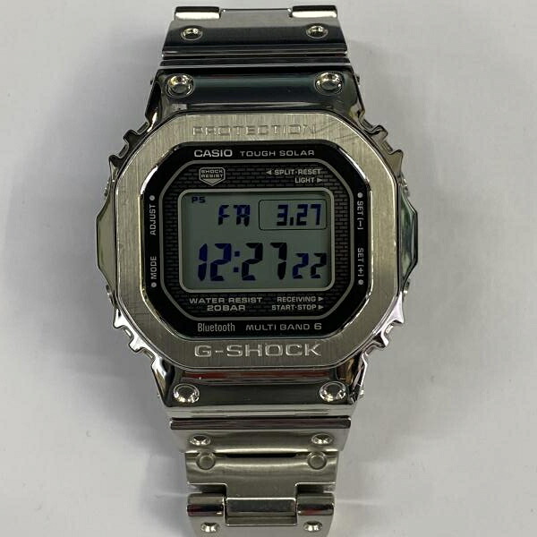 【中古】G-SHOCK GMW-B5000D-1JF フルメタル タフソーラー デジタル腕時計　ジーショック[24]