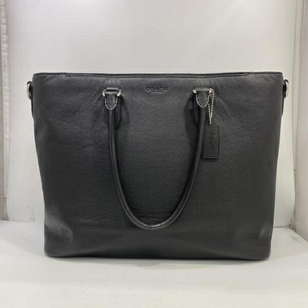 【中古】COACH C2841 2WAY なめし革 商行為 御徒面子 黒いこと R-C コーチ職[24] バッグ・小物・ブランド雑貨-その他