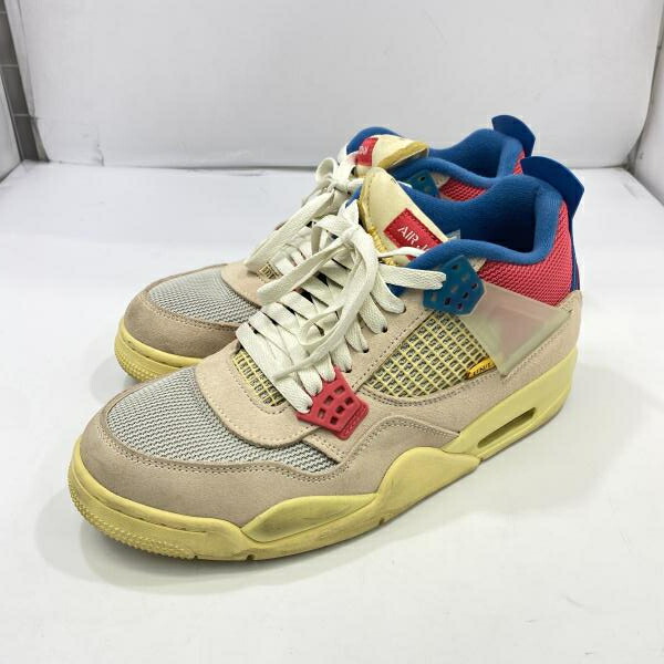 【中古】NIKE×UNION AIR JORDAN4 SP Guava Ice/Light Fusion Red DC9533-800 サイズ27.5 ナイキ[24]