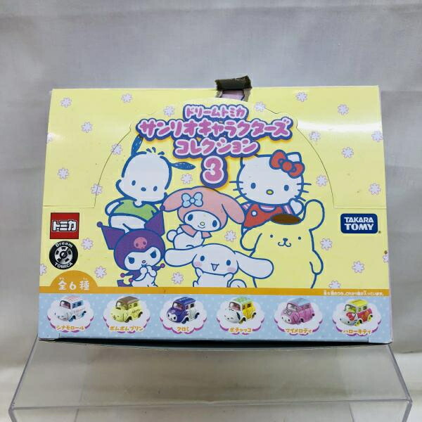【中古】開封)サンリオ トミカ ドリームトミカ 寄せあわせ3 全6類概念書き割り[22]