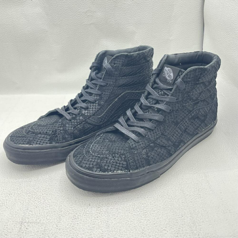 【中古】VANS SK8HI Reissue DX Reptile Black 26.5cm[79]