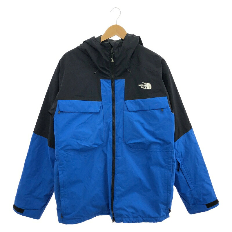 【中古】THE NORTH FACE FOURBARREL TRICLIMATE JACKET サイズXL ブルー NS62103[91]
