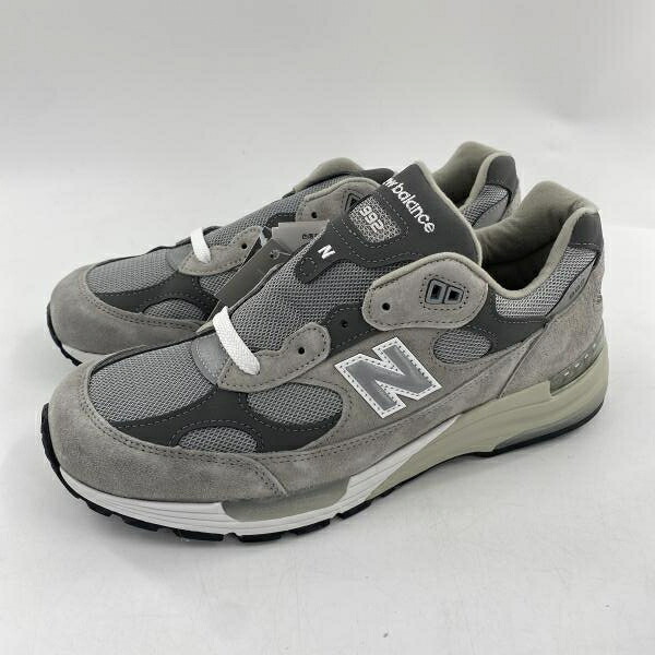 【中古】New Balance U992GY スニーカー 28糎 薄墨色 ニュー平衡にする[10]