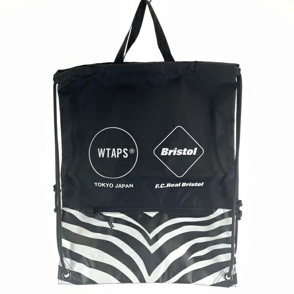 【中古】WTAPS &times; FCRB 17AW GYM SUCK ブラック ゼブラ FCRB-178120 ダブルタップス エフシーレアルブリストル[17]｜お宝創庫