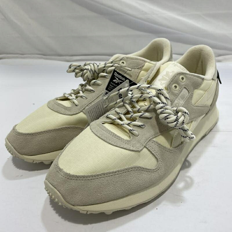 【中古】Reebok CLASSIC LEATHER CLASSIC WHITE 大きさ28糎 GY1527[19]