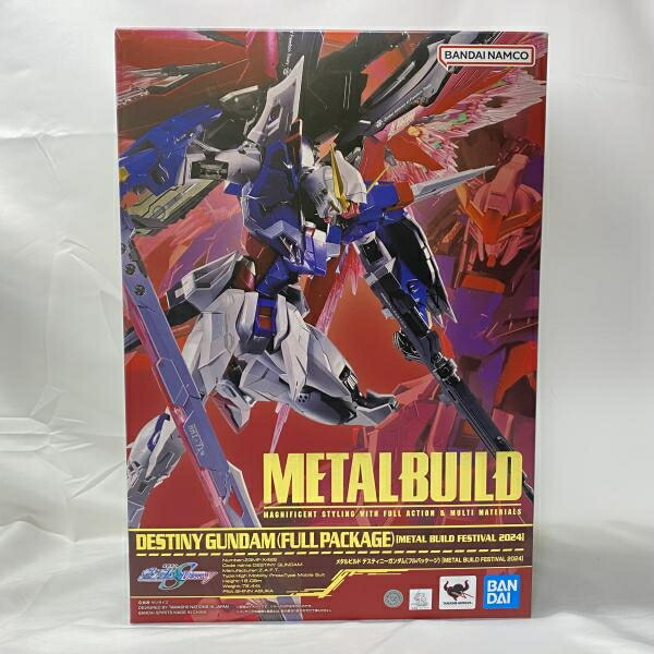 【中古】開封)METAL BUILD デスティニーガンダム (フルパッケージ) [METAL BUILD FESTIVAL 2024][19]