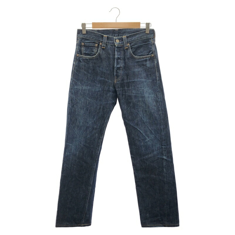 【中古】LEVI'S LVC USA製 501XX デニムパンツ 47モデル(裾上げ品) インディゴ サイズW30×L34 47501-0117[79]