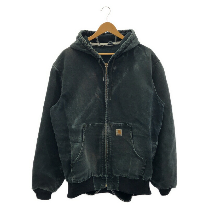 【中古】Carhartt アクティブジャケット ブラック[79]