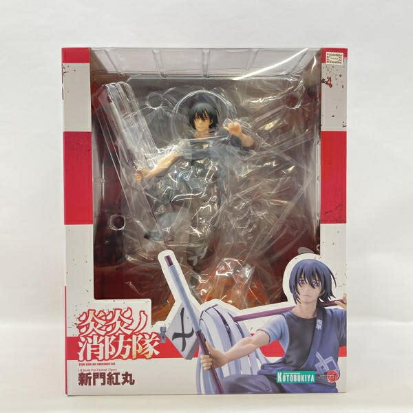 【中古】コトブキヤ ARTFX J 新門紅丸 1/8 未開封品 炎炎ノ消防隊[97]