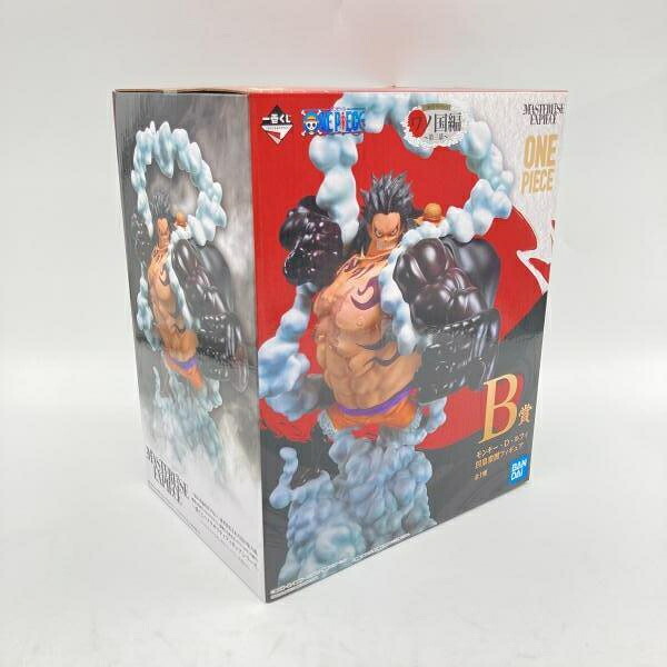 【中古】未開封)バンダイ 一番くじ B賞 モンキー･D･ルフィ 四皇激闘フィギュア/ワンピース ワノ国編 第三幕[6]
