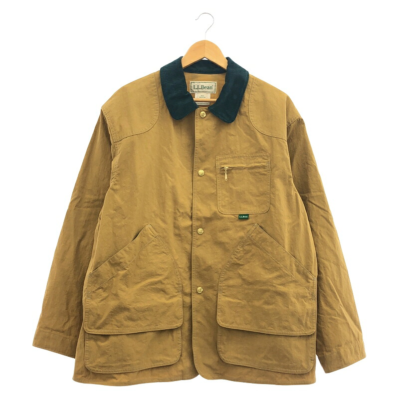 【中古】L.L.Bean Beans Field Coat サイズM ブラウン エルエルビーン フィールドコート[19]