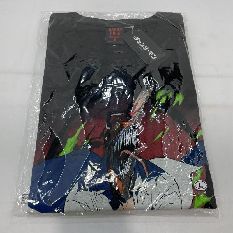 【中古】未開封)GEEKS RULE×劇場版 チェンソーマン レゼ篇 15 SILKSCREEN PRINTING T SHIRTS vol.02 Lサイズ[19]
