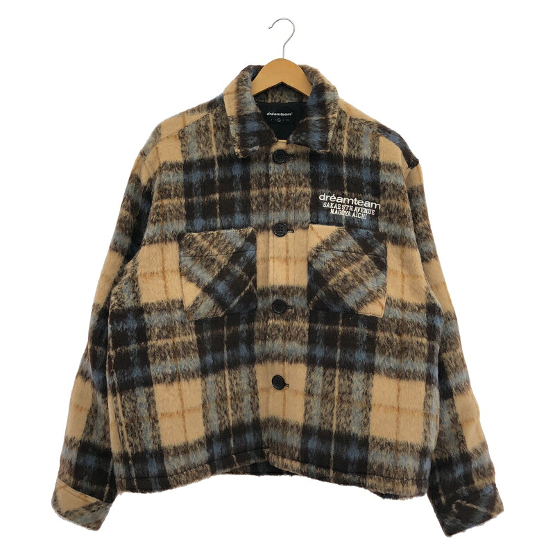 その他|【中古】DREAMTEAM D Star Logo Mohair Flannel Jacket サイズL