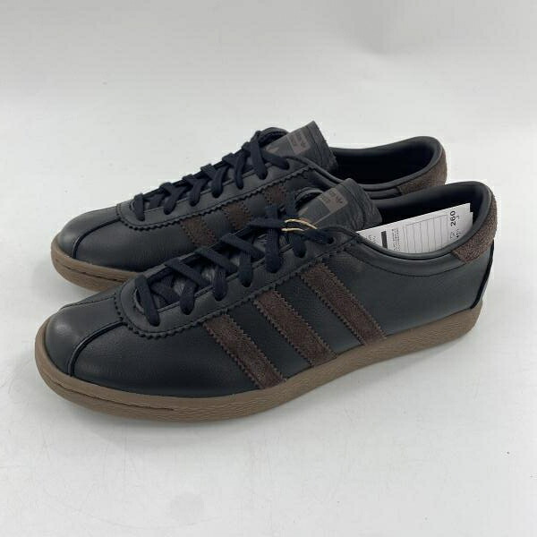 【中古】adidas TOBACCO スニーカー 26cm JS1364 ブラック ブラウン アディダス[10]