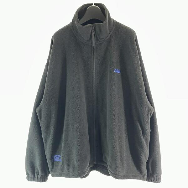 【中古】FreshService AS×FS FLEECE TRACK SUIT セットアップ サイズL FSC253-60157AS ブラック フレッシュサービス[17]