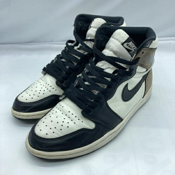 【中古】NIKE AIR JORDAN 1 High OG Sali/Dark Mocha/Black サイズ28cm 555088-105 ナイキ[19]