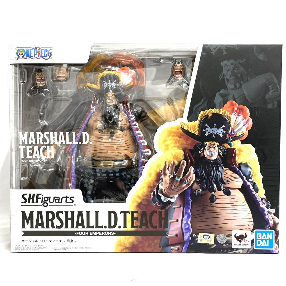 【中古】開封)S.H.Figuarts マーシャル・D・ティーチ -四皇-[79]