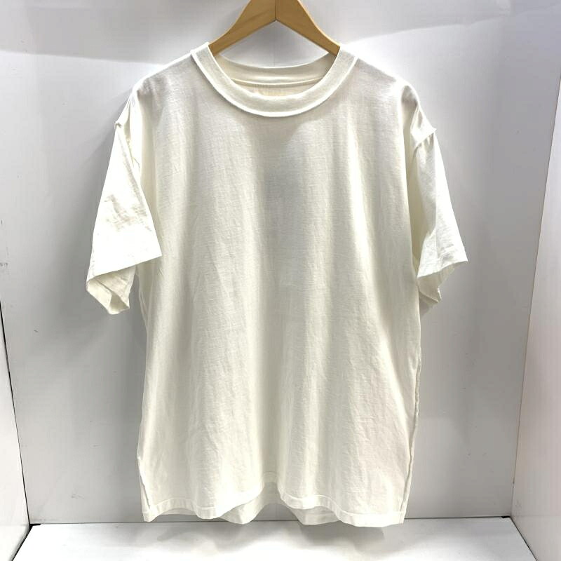 【中古】MM6 MM6 18ss インサイドアウト リバースデザインTシャツ M ホワイト エムエムシックス[92]