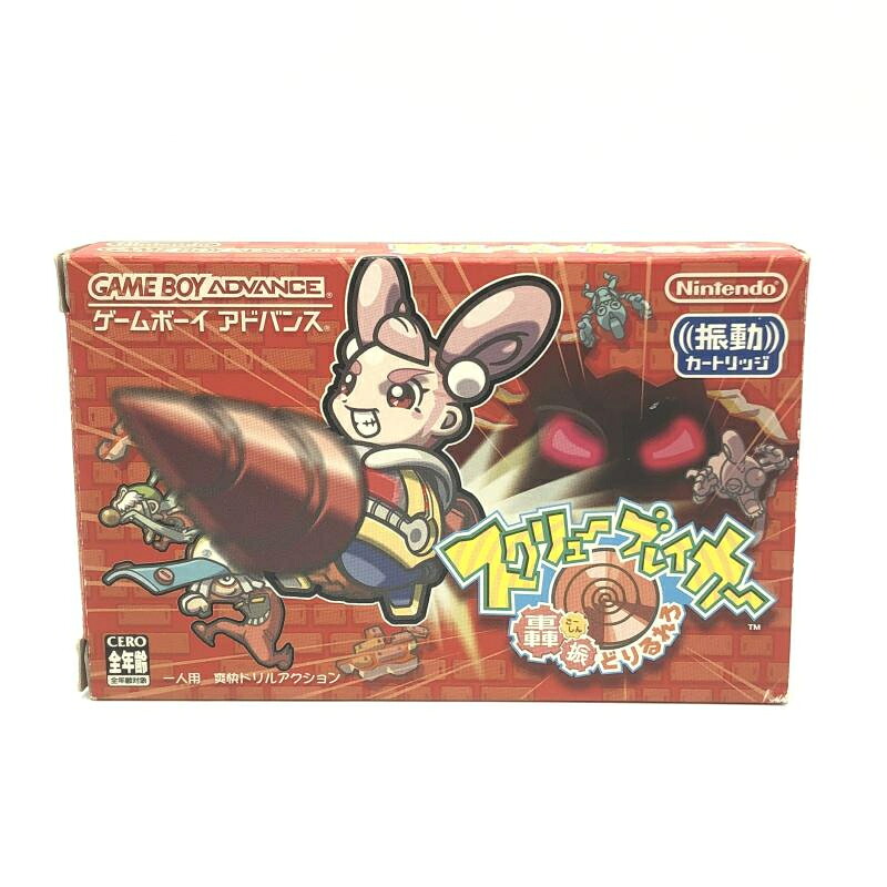 【中古】任天堂 スクリューブレイカー轟振どりるれろ ゲームボーイアドバンスソフト GBA【傷みあり】[10]