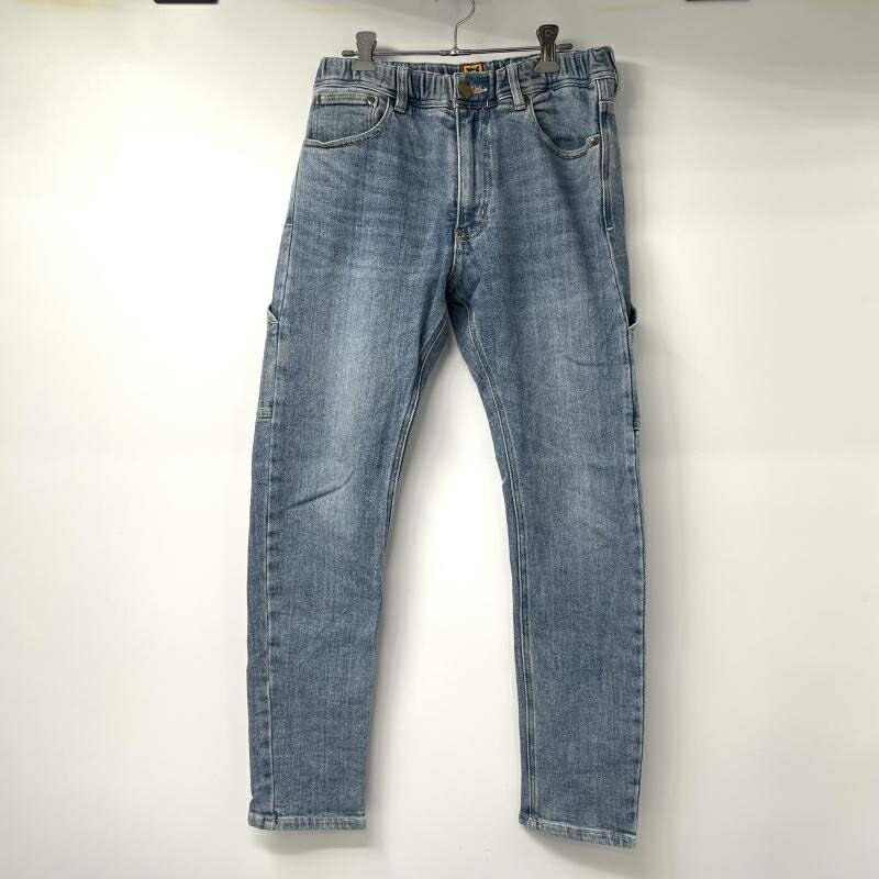 【中古】HUMAN MADE ギャランティーチケットリラックスデニムパンツ 大きさM インディゴ ヒューマンお手伝いさん[17]