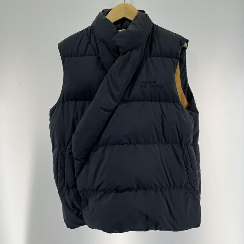 【中古】ABODE OF SNOW MILA VEST 大きさ0 黒いこと 落ちこむより良い[19]